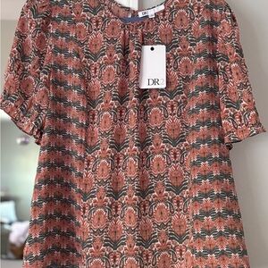 DR2 Women's Multicolor Patterned Top